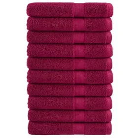 Saunatücher 10 Stück 100% Baumwolle Bordeaux 80x200 cm 600 g/m² von , Handtücher - Ref: Foro24-137220, Preis: 185,86 €, Rabat...