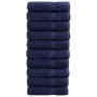 Duschhandtücher 10 Stück Marineblau 70x140 cm 600gsm von , Handtücher - Ref: Foro24-137262, Preis: 129,83 €, Rabatt: %