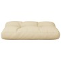 Cushion for pallet sofa in beige fabric 50x40x12 cm by , Cushions for chairs and sofas - Ref: Foro24-360538, Price: 23,64 €, ...