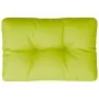 Light green fabric cushion for pallets 50x40x12 cm by , Cushions for chairs and sofas - Ref: Foro24-360546, Price: 18,54 €, D...