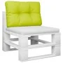 Light green fabric cushion for pallets 50x40x12 cm by , Cushions for chairs and sofas - Ref: Foro24-360546, Price: 18,54 €, D...