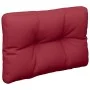 Kissen für Palettensofa aus dunkelrotem Stoff 50x40x12 cm. von , Kissen für Stühle und Sofas - Ref: Foro24-360544, Preis: 22,...