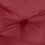 Cojín para sofá de palets de tela rojo tinto 50x40x12 cm de , Cojines para sillas y sofás - Ref: Foro24-360544, Precio: 22,89...