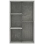 Graues Sperrholzregal/Sideboard 50x25x80 cm von vidaXL, Bücherregale und Regale - Ref: Foro24-800166, Preis: 45,92 €, Rabatt: %