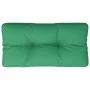 Cojín para sofá de palets tela verde 70x40x12 cm de , Cojines para sillas y sofás - Ref: Foro24-360584, Precio: 20,30 €, Desc...