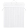 Weißer, einteiliger Bambus-Wäschekorb, 83 l von vidaXL, Wäschekörbe - Ref: Foro24-320752, Preis: 34,16 €, Rabatt: %