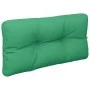 Cushion for pallet sofa, green fabric, 70x40x12 cm by , Cushions for chairs and sofas - Ref: Foro24-360584, Price: 20,30 €, D...