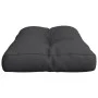 Cushion for pallets, black fabric, 70x40x12 cm by , Cushions for chairs and sofas - Ref: Foro24-360586, Price: 26,74 €, Disco...