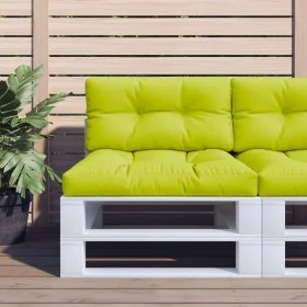 Green fabric cushion for pallets 70x40x12 cm by , Cushions for chairs and sofas - Ref: Foro24-360590, Price: 19,80 €, Discoun...