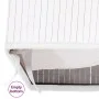 Weißer, einteiliger Bambus-Wäschekorb, 83 l von vidaXL, Wäschekörbe - Ref: Foro24-320752, Preis: 33,15 €, Rabatt: %