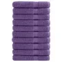 Toallas premium 10 uds 100% algodón morada 100x200 cm 600 gsm de , Toallas - Ref: Foro24-137367, Precio: 229,59 €, Descuento: %