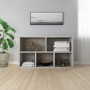 Graues Sperrholzregal/Sideboard 50x25x80 cm von vidaXL, Bücherregale und Regale - Ref: Foro24-800166, Preis: 45,92 €, Rabatt: %