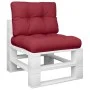 Cushions for pallets, 2 units, red wine fabric by , Cushions for chairs and sofas - Ref: Foro24-360654, Price: 32,68 €, Disco...