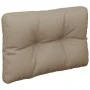 Cushions for pallets, 2 units, gray taupe fabric. by , Cushions for chairs and sofas - Ref: Foro24-360675, Price: 43,03 €, Di...