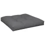Cushions for pallets, 2 units, anthracite gray fabric. by , Cushions for chairs and sofas - Ref: Foro24-360689, Price: 71,56 ...