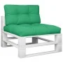 Cushions for pallets, 2 units, green fabric by , Cushions for chairs and sofas - Ref: Foro24-360694, Price: 58,14 €, Discount: %