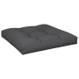 Cushions for pallets, 2 units, black fabric by , Cushions for chairs and sofas - Ref: Foro24-360696, Price: 68,61 €, Discount: %