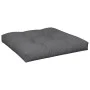 Cushions for pallets, 2 units, anthracite gray fabric. by , Cushions for chairs and sofas - Ref: Foro24-360711, Price: 53,45 ...