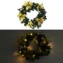 Corona de Navidad con luces LED PVC verde 60 cm de vidaXL, Luces de Navidad - Ref: Foro24-320974, Precio: 19,13 €, Descuento: %