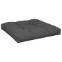 Cushions for pallets, 2 units, black fabric by , Cushions for chairs and sofas - Ref: Foro24-360718, Price: 46,26 €, Discount: %