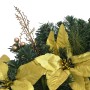Christmas wreath with green PVC and 60 cm LED lights by vidaXL, Christmas lights - Ref: Foro24-320974, Price: 19,13 €, Discou...