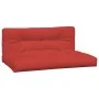 Cushions for pallets, 2 units, red fabric. by , Cushions for chairs and sofas - Ref: Foro24-360739, Price: 60,29 €, Discount: %