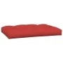 Cushions for pallets, 2 units, red fabric. by , Cushions for chairs and sofas - Ref: Foro24-360739, Price: 60,29 €, Discount: %