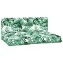 Cushions for pallets, 2 units, leaf print fabric by , Cushions for chairs and sofas - Ref: Foro24-360745, Price: 85,55 €, Dis...