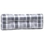 Cushions for pallets, 2 units, gray checkered fabric. by , Cushions for chairs and sofas - Ref: Foro24-360747, Price: 86,18 €...