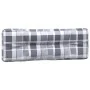 Palettenkissen, 2 Stück, grau kariertes Stoff von , Kissen für Stühle und Sofas - Ref: Foro24-360747, Preis: 86,18 €, Rabatt: %