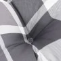Cushions for pallets, 2 units, gray checkered fabric. by , Cushions for chairs and sofas - Ref: Foro24-360747, Price: 79,96 €...