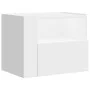 Wandnachttisch in Weiß 45x30x35 cm von , Nachttische - Ref: Foro24-848311, Preis: 41,99 €, Rabatt: %
