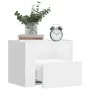 Wandnachttisch in Weiß 45x30x35 cm von , Nachttische - Ref: Foro24-848311, Preis: 41,99 €, Rabatt: %