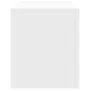 Wandnachttisch in Weiß 45x30x35 cm von , Nachttische - Ref: Foro24-848311, Preis: 41,99 €, Rabatt: %
