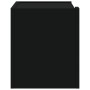 Mesita de noche de pared negra 45x30x35 cm | Foro24.es | Tu tienda online para hogar, jardín y más Foro24.es