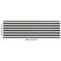 Balcony awning in anthracite gray and white HDPE 90x300 cm by vidaXL, Umbrellas - Ref: Foro24-310852, Price: 10,37 €, Discoun...