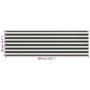 Toldo para balcón HDPE 90x300 cm gris antracita y blanco de vidaXL, Sombrillas - Ref: Foro24-310852, Precio: 9,40 €, Descuent...