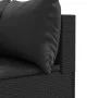 Garden sofa set 11 pieces and black synthetic rattan cushions by , Garden sets - Ref: Foro24-3308355, Price: 845,98 €, Discou...