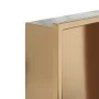 Dusch-Nische aus gebürstetem goldfarbenem Edelstahl 32x32x9 cm. von , Duschwände und Duschwände - Ref: Foro24-4005125, Preis:...