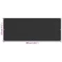 Balcony awning in anthracite grey HDPE 120x300 cm by vidaXL, Umbrellas - Ref: Foro24-310844, Price: 13,75 €, Discount: %