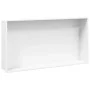Shower niche in matte white stainless steel 62x32x9 cm by , Shower walls and screens - Ref: Foro24-4005131, Price: 105,40 €, ...