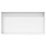 Hornacina ducha acero inoxidable blanco mate 62x32x9 cm de , Paredes y mamparas de ducha - Ref: Foro24-4005131, Precio: 97,14...