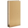 Shower niche in brushed gold stainless steel, 32x62x9 cm by , Shower walls and screens - Ref: Foro24-4005133, Price: 115,17 €...