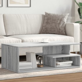 Engineered wood Sonoma gray coffee table 102x55x35 cm by , Coffee table - Ref: Foro24-848015, Price: 71,61 €, Discount: %