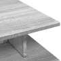 Engineered wood Sonoma gray coffee table 102x55x35 cm by , Coffee table - Ref: Foro24-848015, Price: 70,51 €, Discount: %