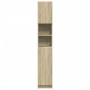Badezimmerschrank aus Sperrholz in Eichenholzfarbe, 32x25,5x190 cm. von , Badezimmermöbel - Ref: Foro24-849606, Preis: 67,00 ...