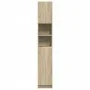 Badezimmerschrank aus Sperrholz in Eichenholzfarbe, 32x25,5x190 cm. von , Badezimmermöbel - Ref: Foro24-849606, Preis: 66,13 ...