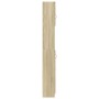 Armario baño madera contrachapada color roble 32x25,5x190 cm