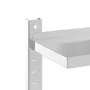 Edelstahl-Wandregal, silberfarben, 50x23,5x60 cm. von , Regale und Regale - Ref: Foro24-30317, Preis: 44,37 €, Rabatt: %
