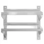Edelstahl-Wandregal, silberfarben, 50x40x60 cm. von , Regale und Regale - Ref: Foro24-30315, Preis: 55,36 €, Rabatt: %
